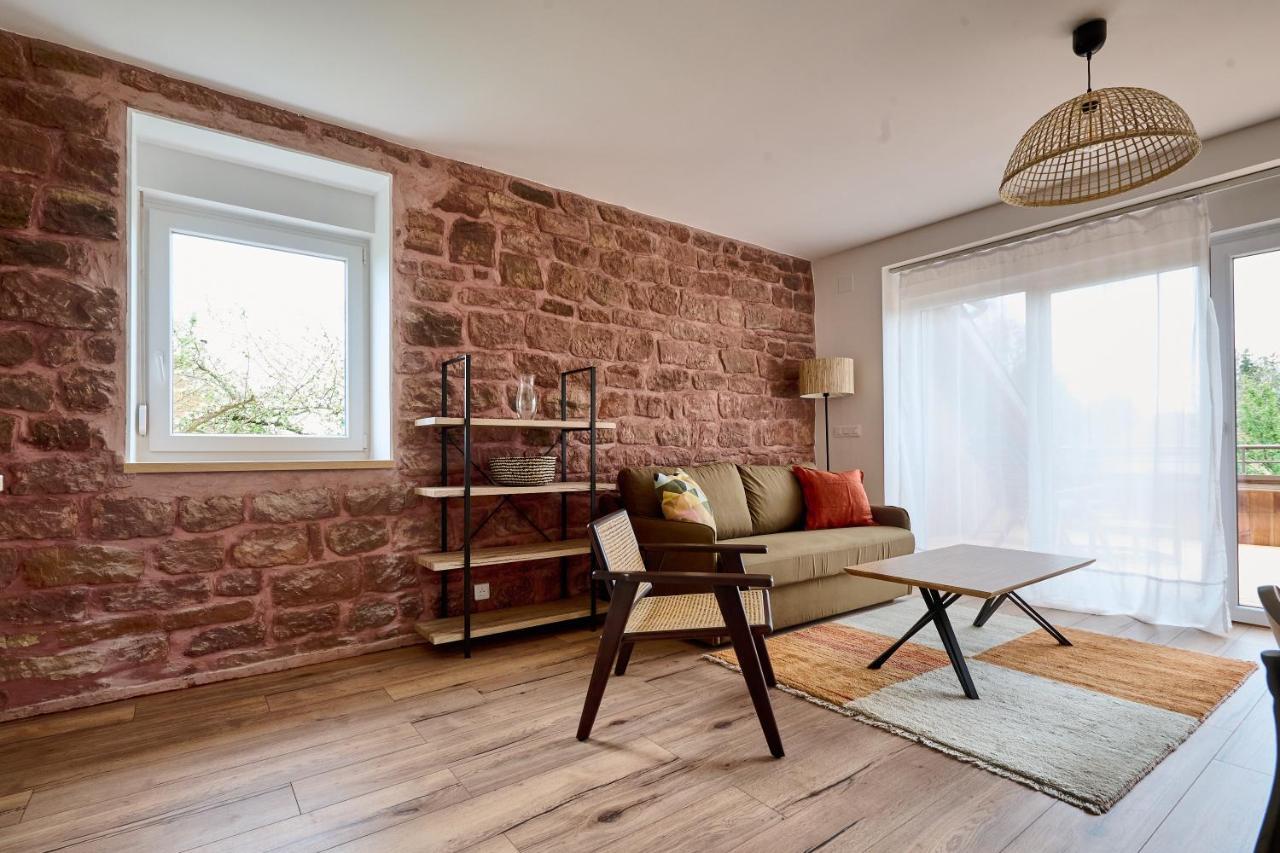 Ferienwohnung Le Noyer - Appt Avec Terrasse Et Jardin Partage Puberg Exterior foto